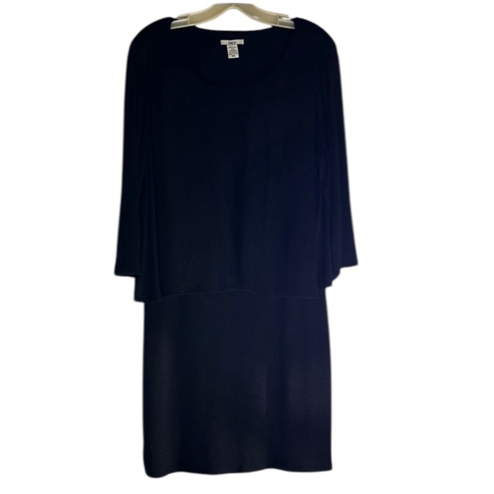 BarIII size XXL black knit dress  Knee-Length Sheath Dress